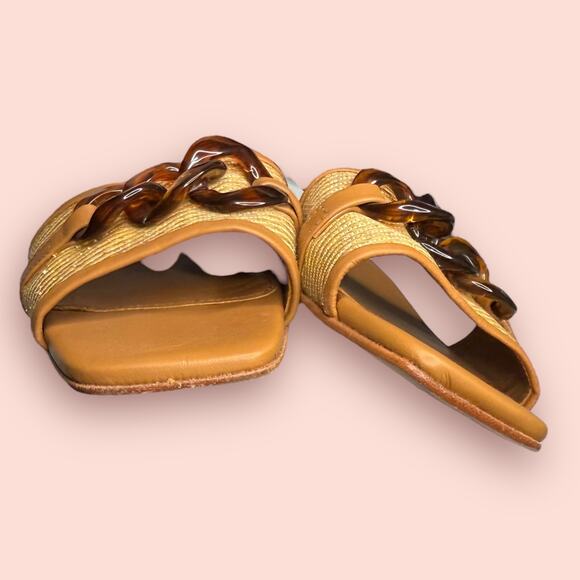 J. McLaughlin Adima Sandal Slip-ons Women Leather Sz 11 - Picture 5 of 10